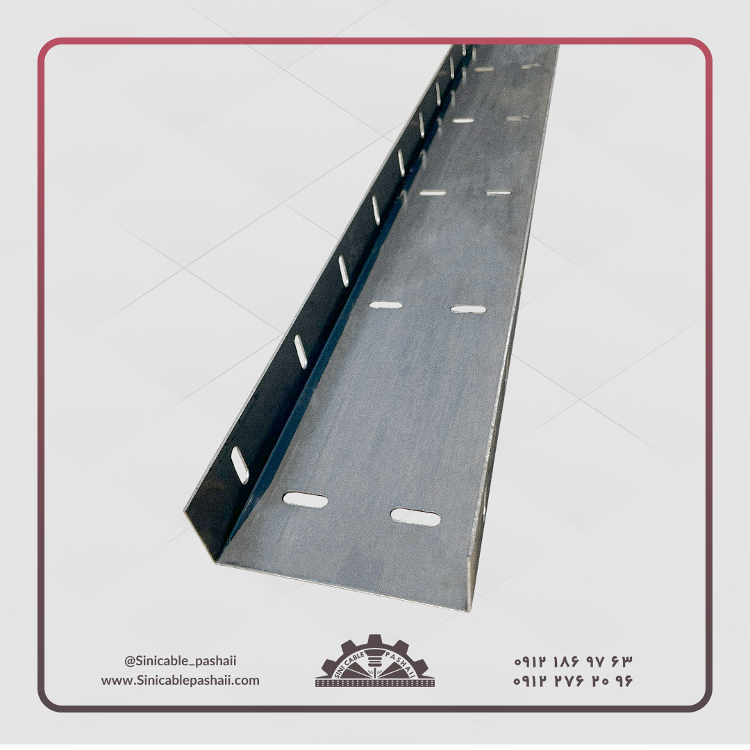 وادار انتهایی ۳۰۰ * ۱۳/۵ ورق ۲ میل سیاه